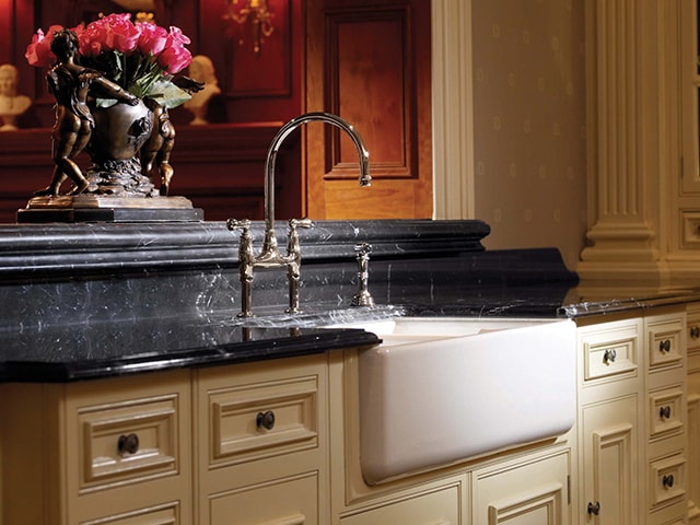 Shaws Edgeworth Double Bowl 1000mm Fireclay Butlers Sink