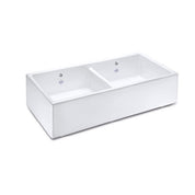 Shaws Shaker 800mm Double Bowl Fireclay Butlers Sink
