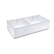 Shaws Shaker 900mm Double Bowl Fireclay Butlers Sink