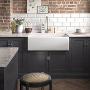 Shaws Shaker Single 800mm Fireclay Butlers Sink