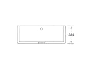 Shaws Shaker Single 800mm Fireclay Butlers Sink
