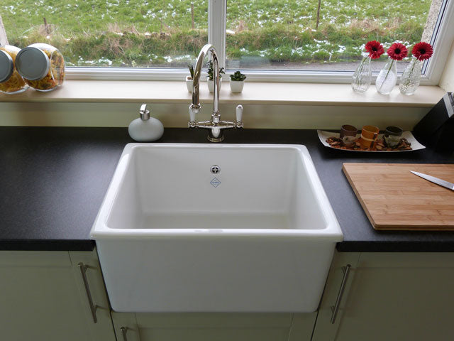 Shaws Whitehall Single Extra Deep with Lip Fireclay Butlers Sink