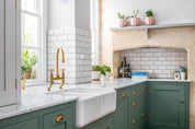 Shaws Farnworth Double 930mm Double Bowl Fireclay Butlers Sink