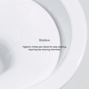 Catalano C 55 Rimless Floor Mount Toilet With Slim Seat