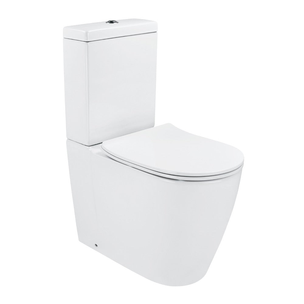Synergii back inlet toilet suite | Slim line seat